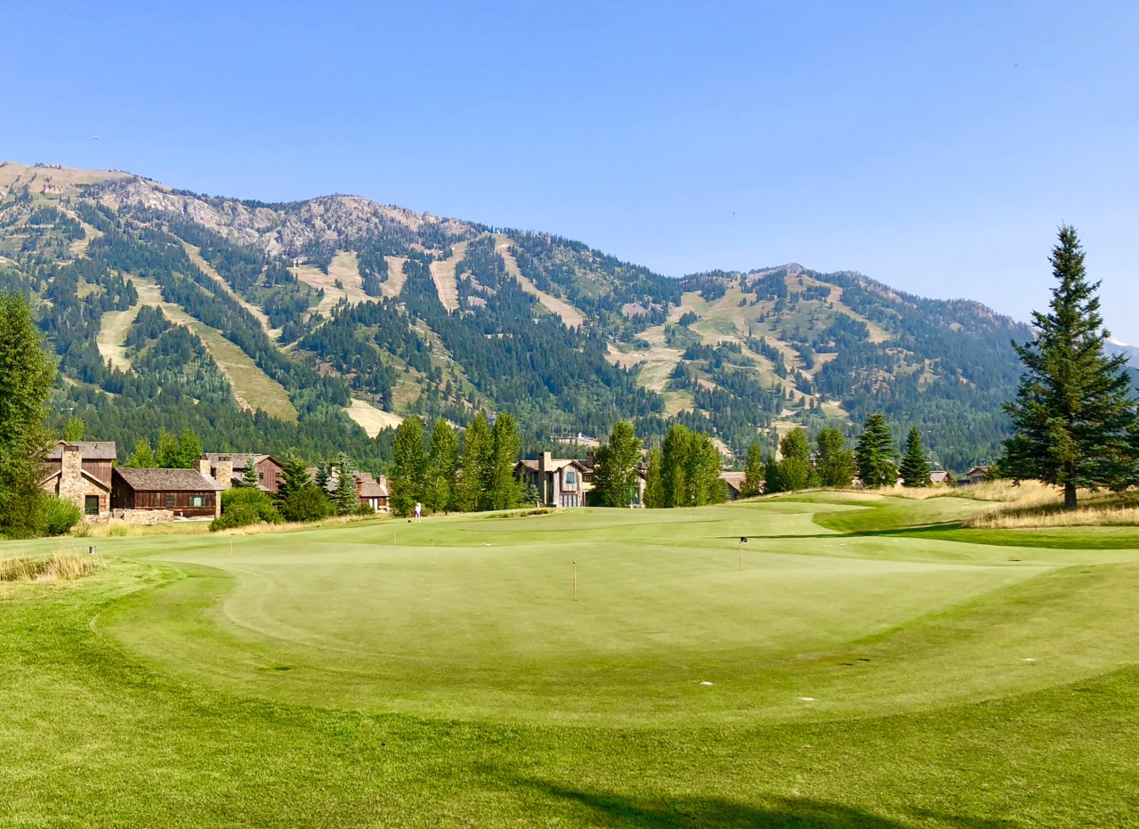 Shooting Star practice green